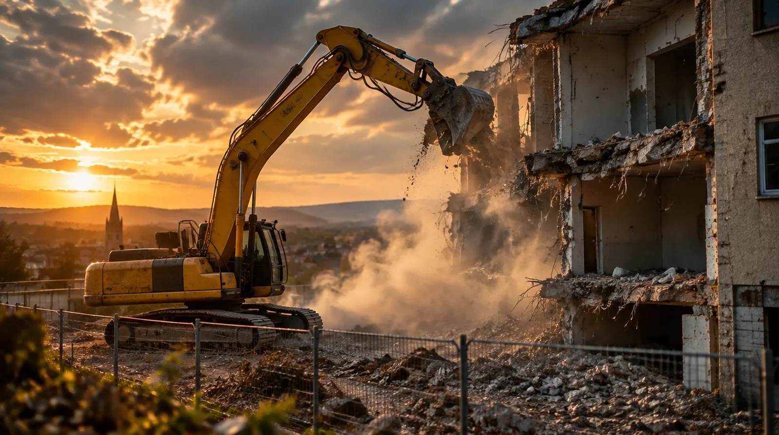 Seguros para demoliciones y movimiento de tierras