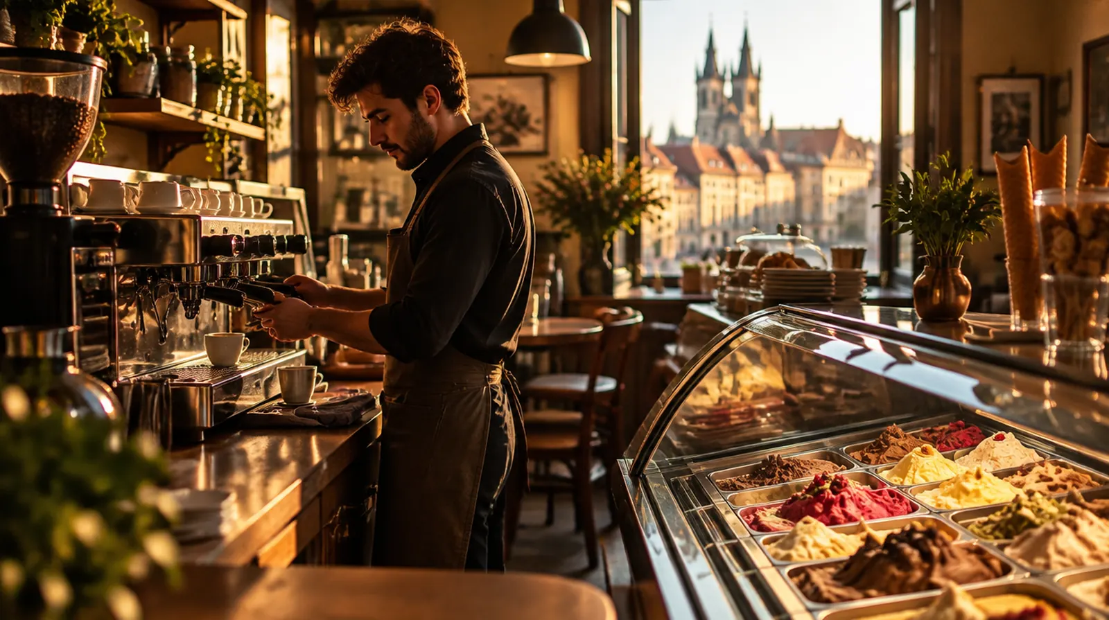 Seguros para cafeterías y heladerías