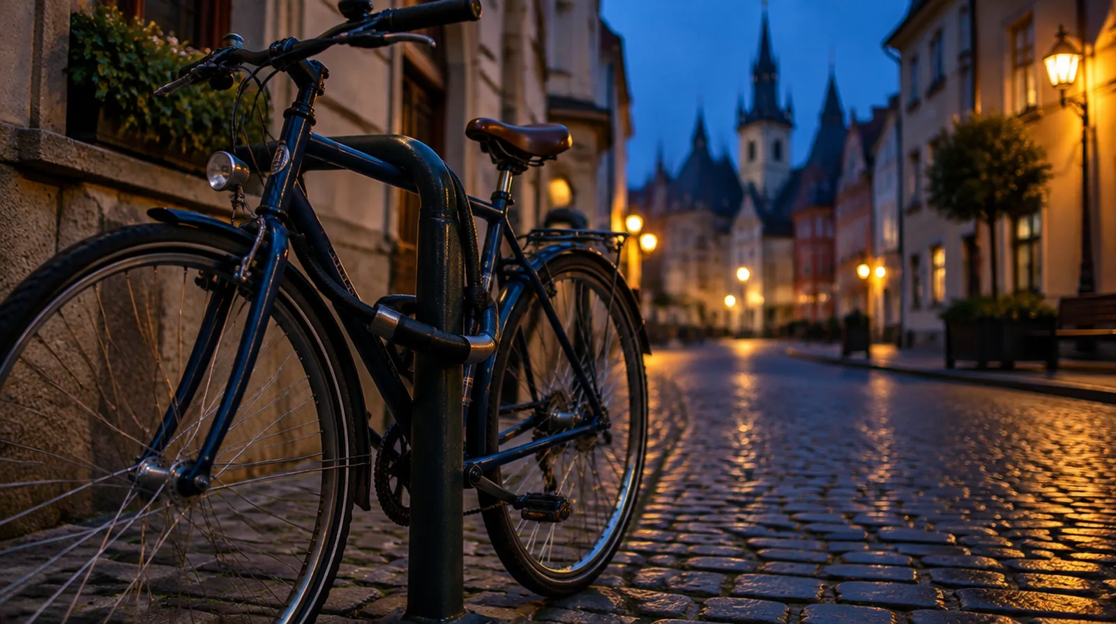 ¿Cubre el seguro el robo de la bicicleta de noche?