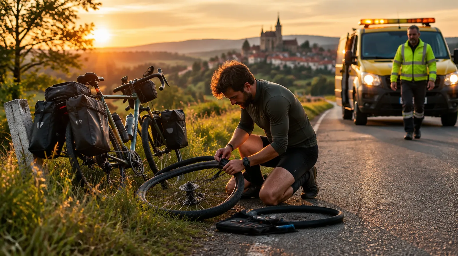 ¿Qué cubre la asistencia en ruta para bicicletas?