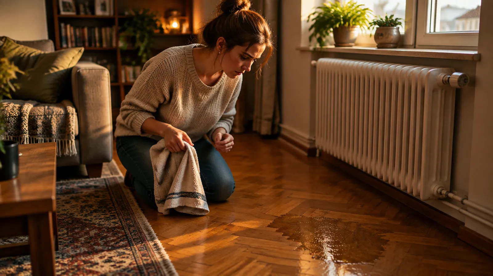 ¿Qué paga el seguro de hogar por daños por agua en sus muebles?