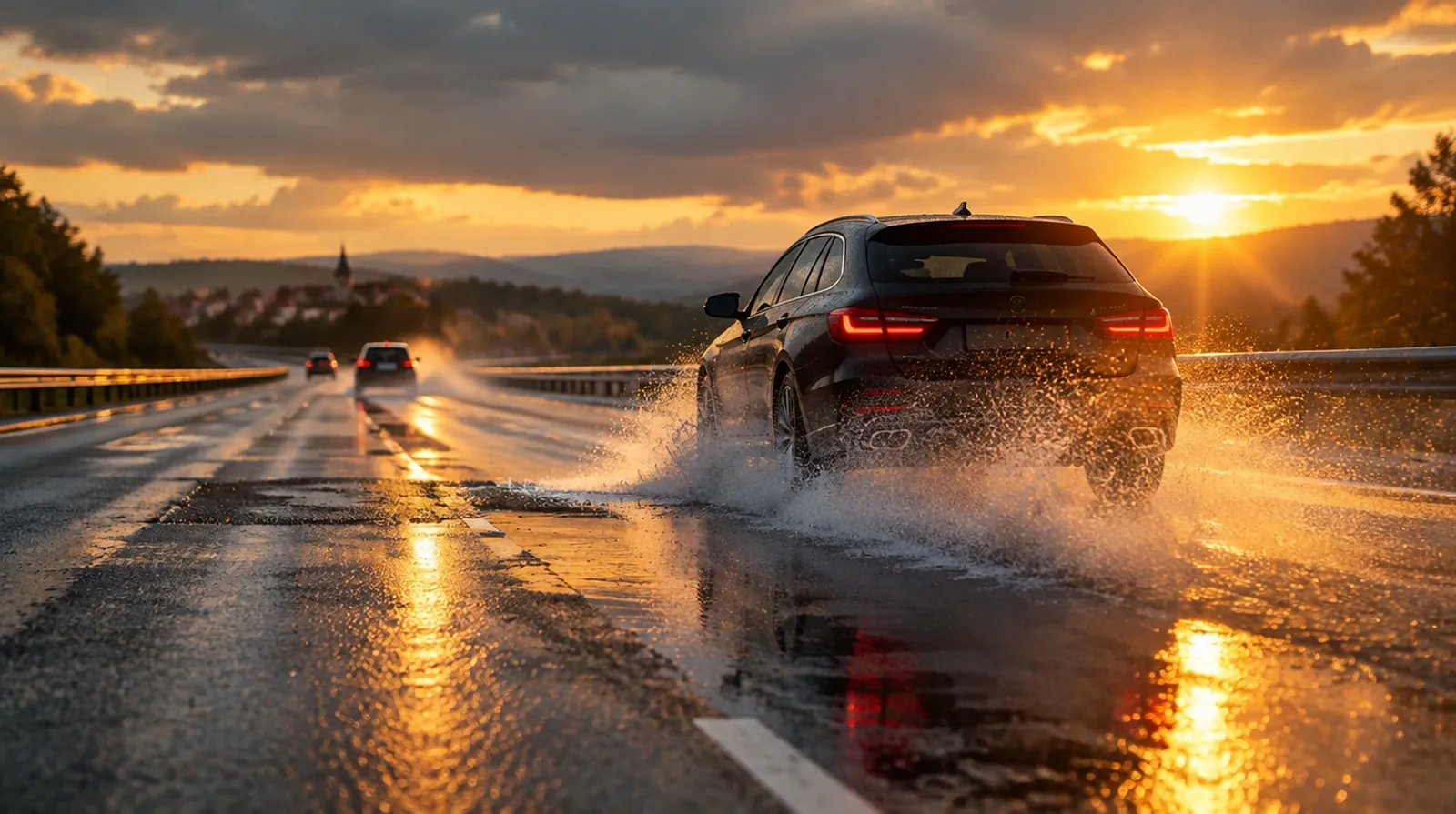 ¿Paga el seguro un accidente por aquaplaning?