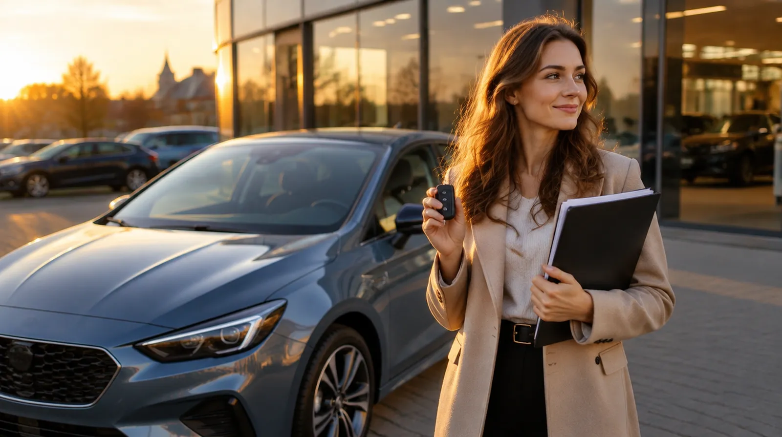 ¿Cómo se asegura correctamente un coche en leasing?
