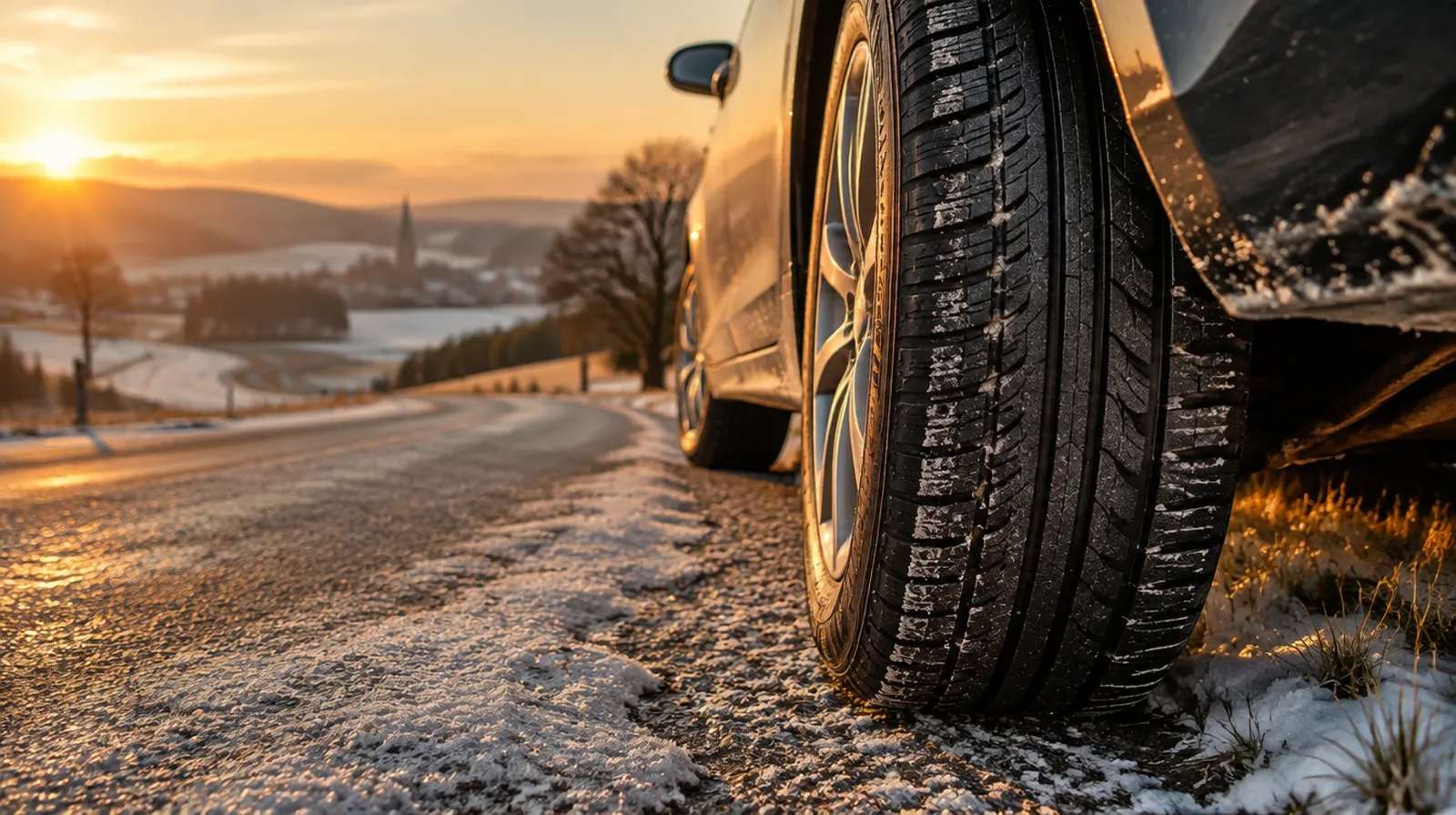 ¿Me cubre el seguro un accidente con neumáticos de verano en la nieve?