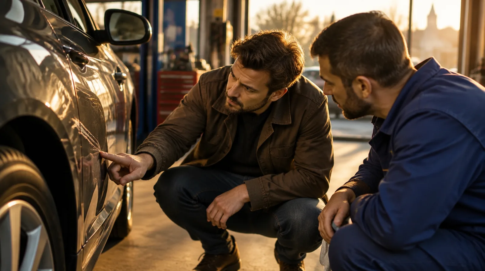 ¿Quién paga si el taller daña mi coche?