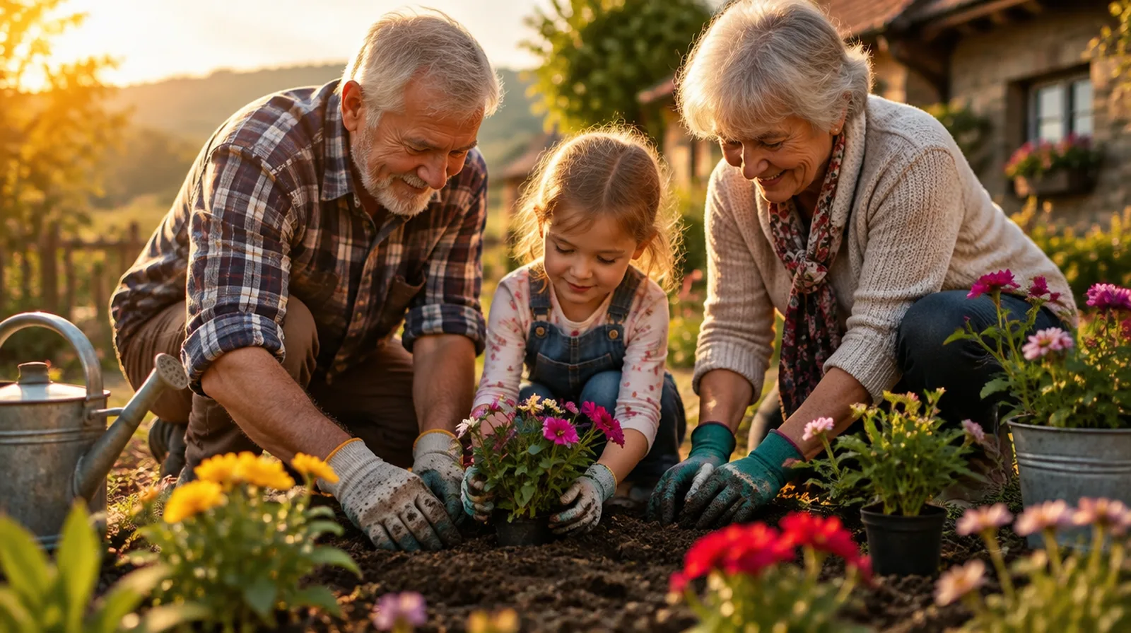 ¿Cómo pueden los abuelos ahorrar y proteger a sus nietos?