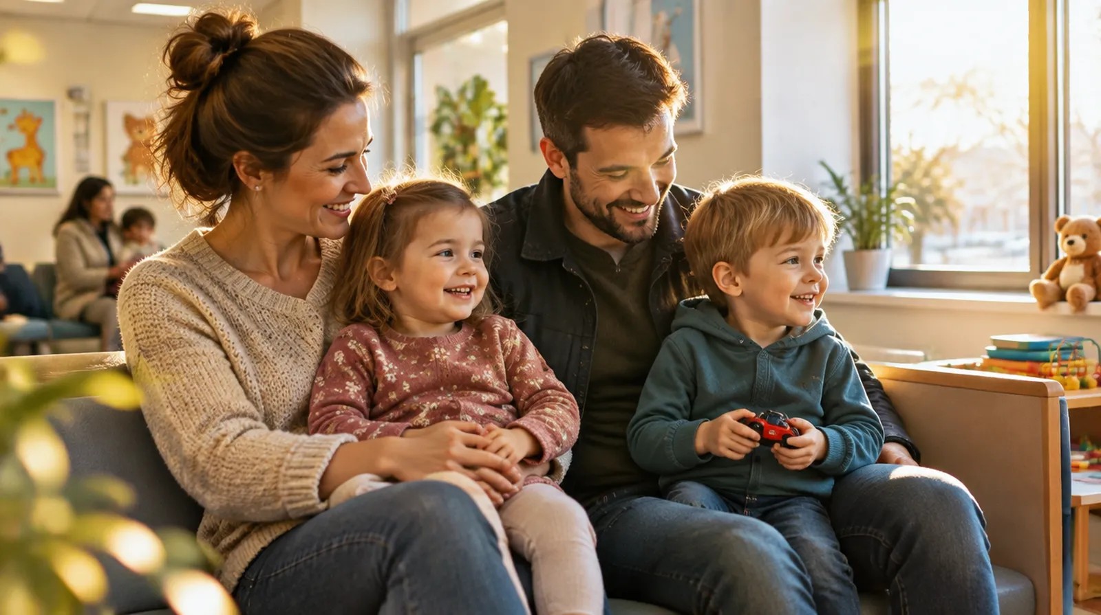 ¿Cómo se asegura a los niños en un seguro de salud privado?